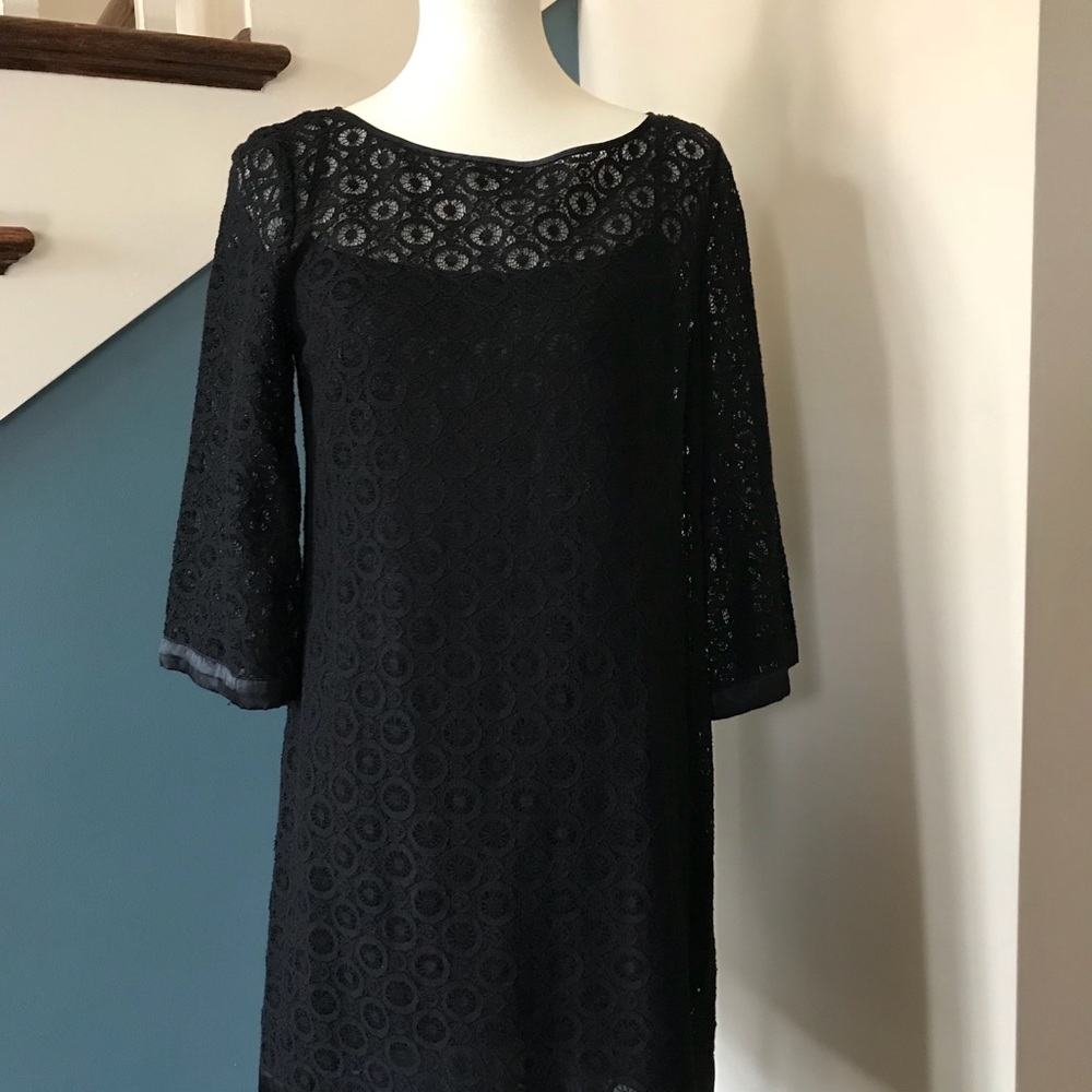 Lace slipped dress